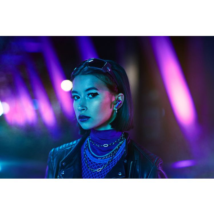 Urbanista Seoul True Wireless Gaming Earbuds, Gaming Mode, In-Ear Wearing Style, 32 Hours Total Playtime, Low Latency, 1 cm Driver Unit - Purple