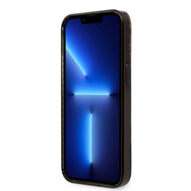 Ferrari PC/TPU Scuderia Dyed Bumper  Case, Drop protection, Compatible with iPhone 13 Pro Max - Black