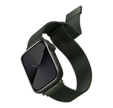 Uniq Dante Apple Watch Mesh Steel Strap - Hunter Green