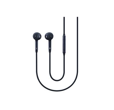 Samsung Hybrid In-ear Fit Earphones with Microphone, ( Ear Tip & Ear Wing Tip ) Wired Headset with High-quality Sound, 3.5mm Headphone Connector, 1.2m Cable - Black
