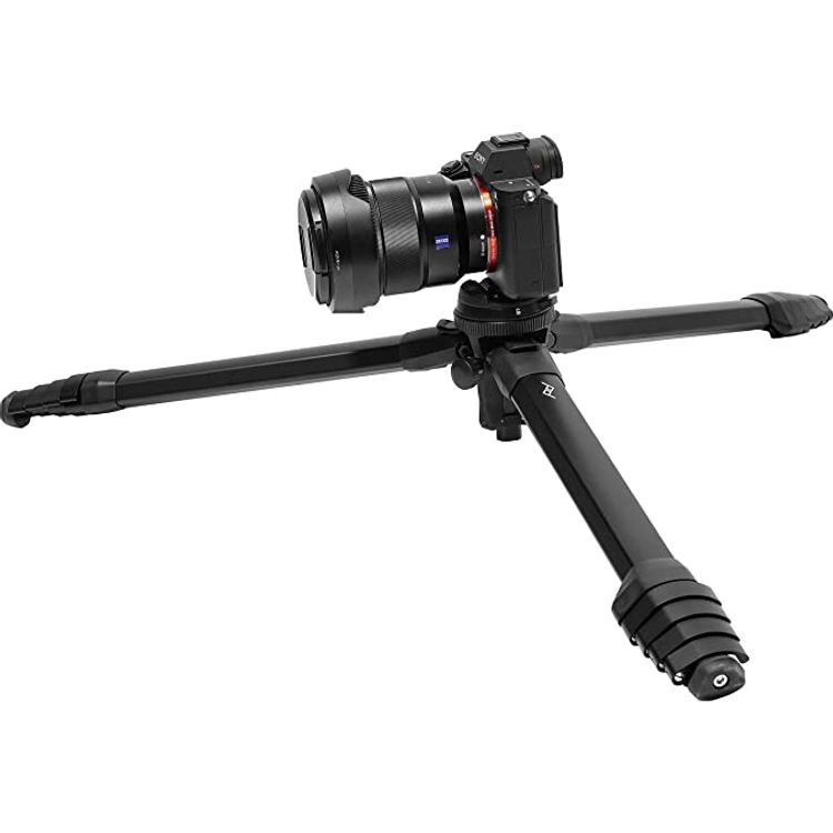 Peak design TTCB5150AL1 Aluminum travel tripod, pro-level stability, load capacity, deployed height - Black