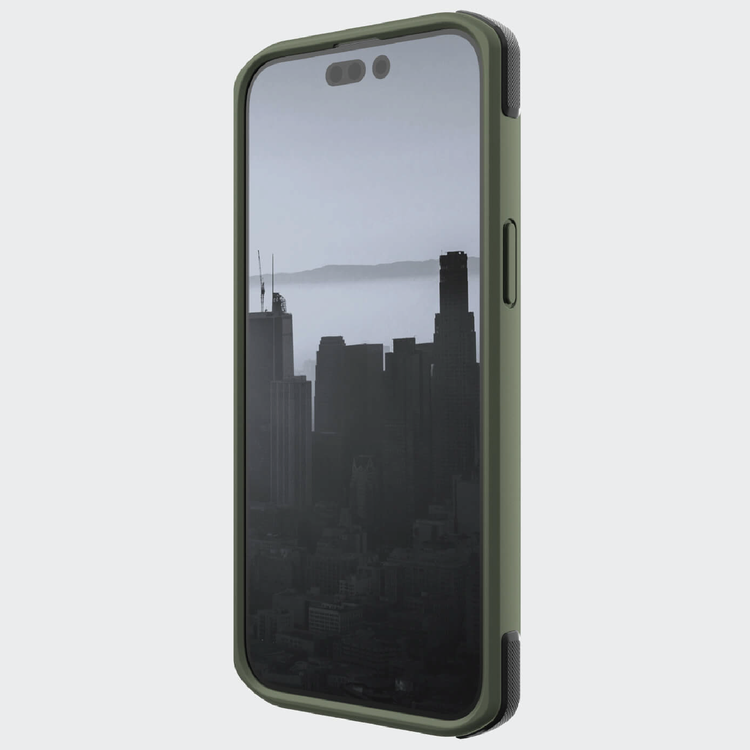 X-Doria Raptic Secure Built For MagSafe Compatible with iPhone 14 Pro Max - Moss Green