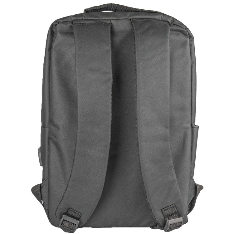 Porodo Lifestyle Nylon Fabric Computer Backpack 15.6" - Black