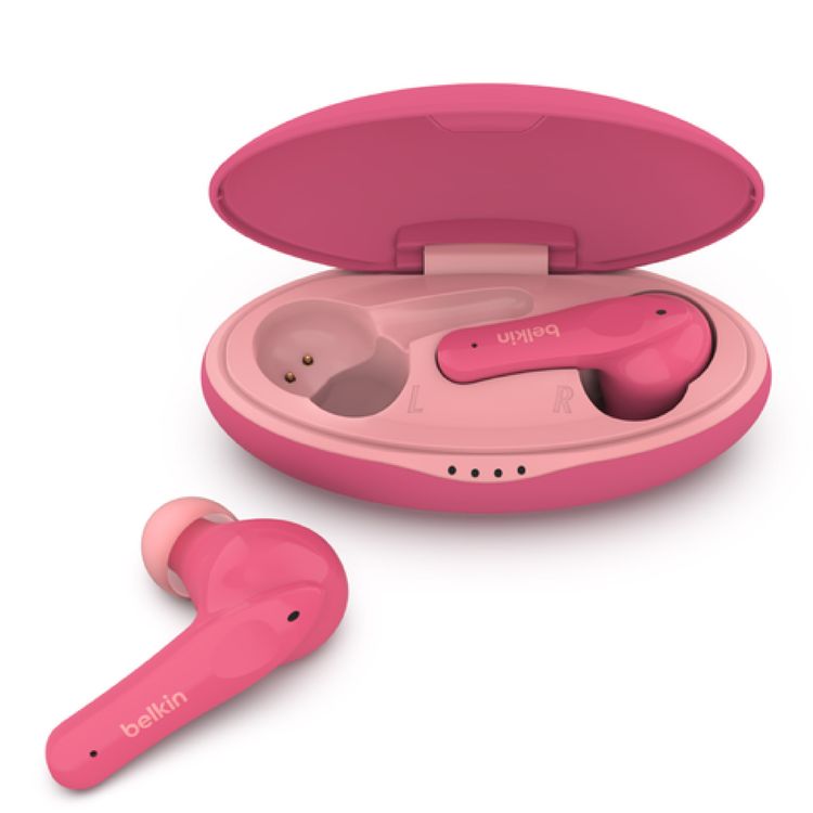 Belkin Soundform Nano True Wireless Earbuds for Kids - Pink