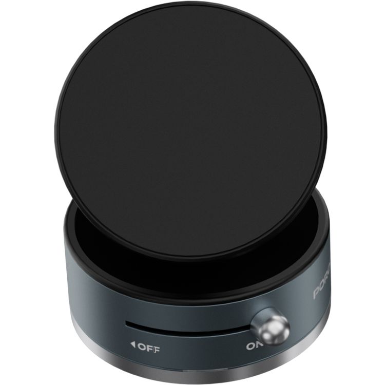 حامل هاتف ماج سيف متعدد الأسطح من بورودو مع قفل قبضة، مصنوع من مادة ABS وPC وسبائك الألومنيوم، نوع المغناطيس N52، سعة امتصاص 1.5 كجم، زاوية رؤية قابلة للتعديل - رمادي غامق