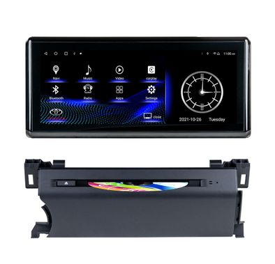 Clayton Android Multimedia System, Toyota Land Cruiser GXR LC300 2021-2022, 4 GB, 32 GB
