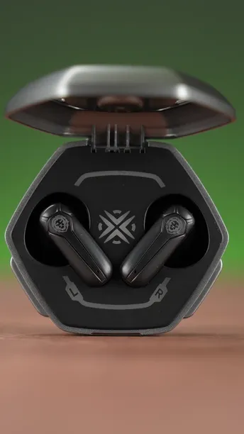 Green Lion Nitro True Wireless Earbuds in UAE | RGB Cool Colors, IPX4 Waterproof - Black | (GNNTRTWSBK)