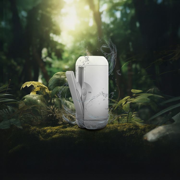 بخاخ بيديه محمول من جرين ليون، 450 مللي أمبير - أبيض