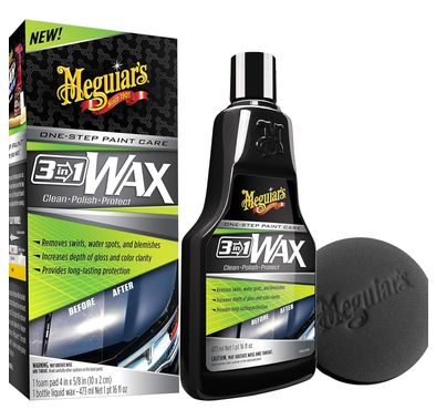 Meguiar's 3-In-1 Wax - Advanced Cleaner Wax