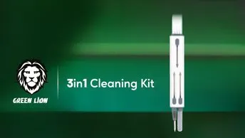 Eco-Friendly 3 In 1 Cleaning Kit by Green Lion (GN3IN1CLKIT)