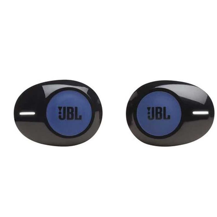 JBL T120TWS True Wireless Bluetooth In-Ear Headphones, Pure Bass Sound, Hands-free Stereo Calls, 16-hours Playtime - Blue