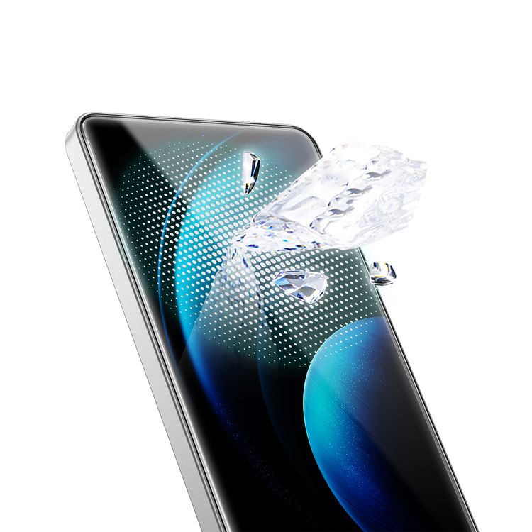 Green Lion 9H Cystal Shield with Seamless Fit, Grease Resistance, Anti Scratch, Full Coverage, Dust-Proof Mesh, Shockproof Design, HD Crystal Clear, Compatible with S26 Plus Devices - Clear