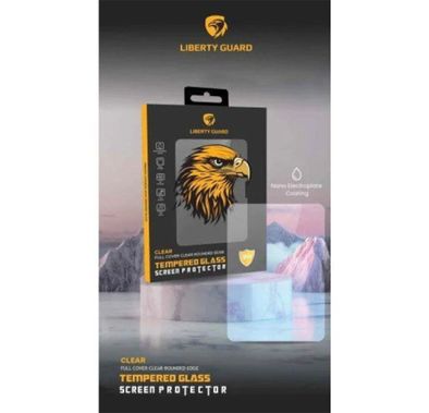 حامي شاشة Liberty Guard Clear لجهاز iPad Pro 13" (2024) بصلابة 9H، حواف مستديرة 2.5D، طلاء نانو كهربائي، حماية حساسية اللمس، عرض شفاف - شفاف