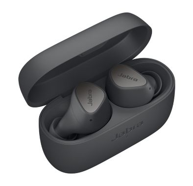 Jabra Elite 3 True Wireless Earbuds ELITE3-NBL Elite 3 offers unique noise isolation whilst providing on demand external noise pickup with HearThrough technology -  Dark Gray