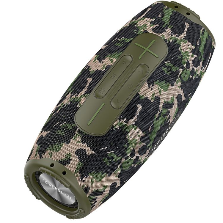 Powerology Phantom Wireless Bluetooth Speaker - Camouflage