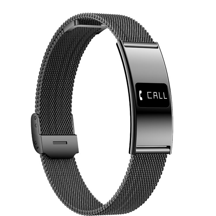 Porodo Trackfit Plus Smart Bracelet Fitness Tracker with 7 Days Working Time, Display App, IPX8 Water Resistance Level, Activity & Health Tracker, Wrist Optical Sensor, Heart Rate, Blood Pressure & Blood Oxygen Monitoring, Full Day Automatic Sleep Track, Shake to Take a Photo - Black