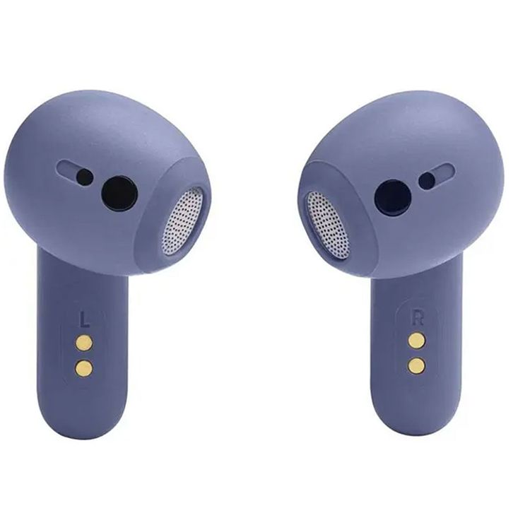 JBL Live Flex True Wireless Earbuds with Adaptive Noise Cancelling, Water & Dust Resistant, Touch Control, Built-in Microphone, Voice Assistant Integration, Multi-Point Connection, JBL Signature Sound - Blue