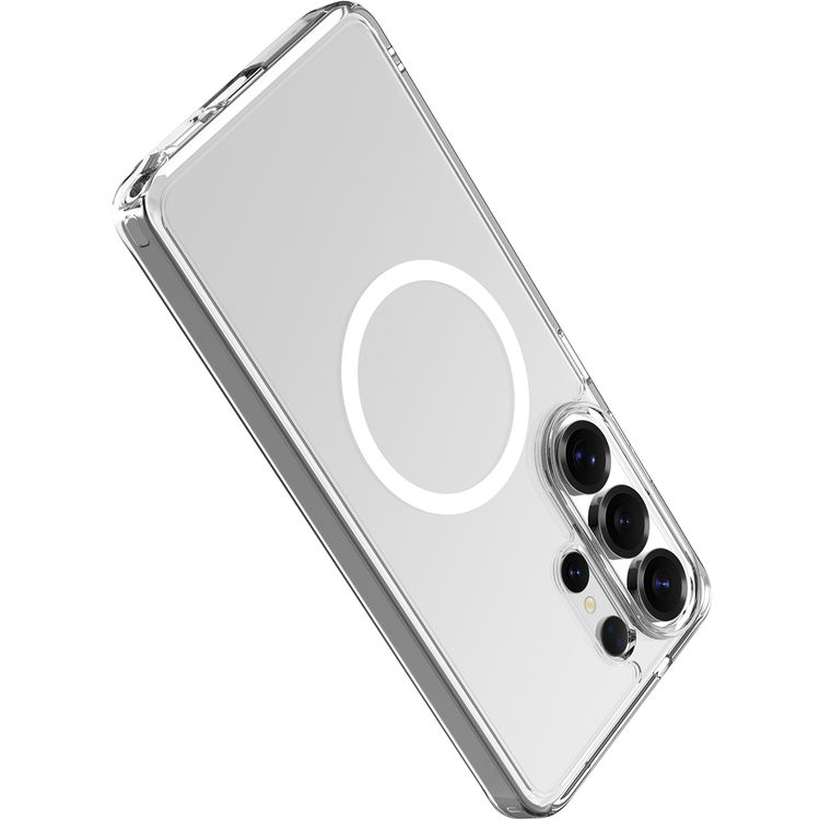 Levelo Clara MagSafe Clear Case for Samsung S26 Ultra, Raised Camera Edges, Scratch Resistance, Precision Fit, Shock-Resistant Bumper - Clear