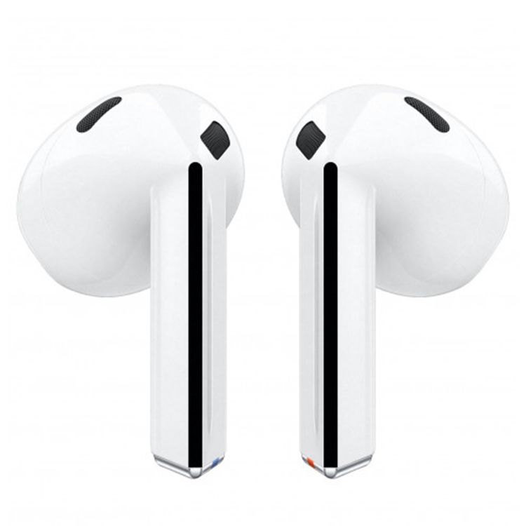 Samsung Galaxy Buds 3 with Active Noise Cancellation, Touch Controls, IP57 rating,  360° Audio, Bluetooth V5.4, Ergonomic Design - White