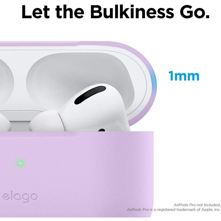 Elago Basic Slim Case for Apple Airpods Pro - Lavender