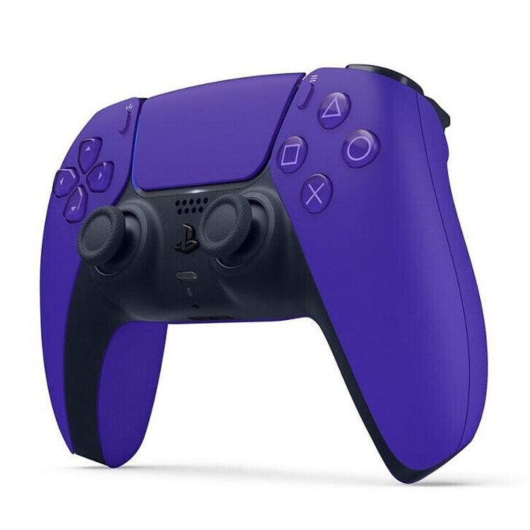 Sony PS5 PlayStation Dual Sense Wireless Controller with Built-in Microphone & Speaker, Haptic Feedback, 14 Keys Total, Adaptive Triggers, Motion Sensor - Purple
