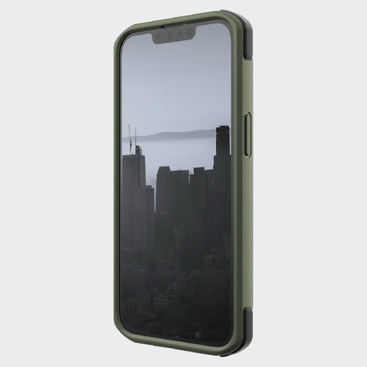 X-Doria Raptic Secure Built For MagSafe Compatible with iPhone 14 - Moss Green