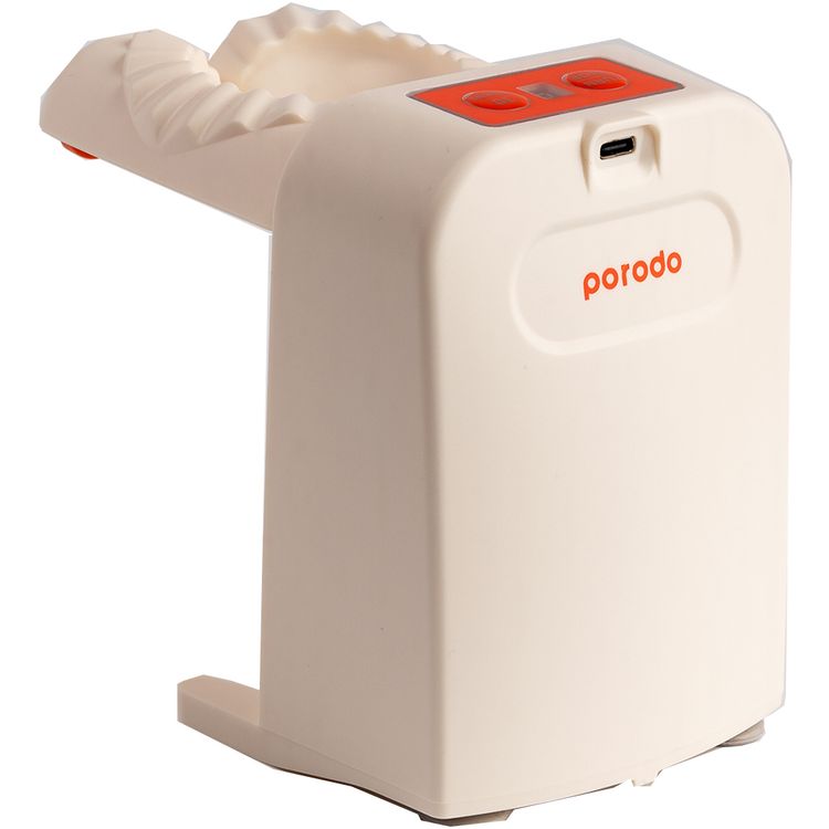 Porodo Lifestyle Portable Dumpling Maker with Type-C Charging Port, Easy to Operate, Easy to Clean, 2200mAh Built-in Battery - White