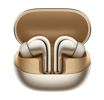 Xiaomi Bluetooth Buds 4 Pro Earbuds, Crystal-Clear Calls, 10 m Bluetooth Range, 6 Hours Battery Life, Ultra Noise Reduction for Clear Calls, Built-in Immersive Sound - Star Gold