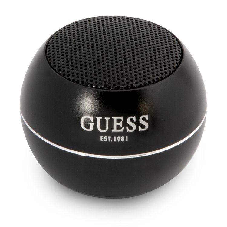 CG MOBILE Guess GUWSALGEK Bluetooth Mini aluminum Speaker 3W, battery 300 mAh - Black