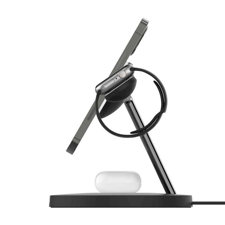 Wireless Charger Belkin WIZ009MYBK 3-in-1 Wireless Charger - Black
