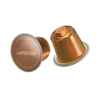 LePresso Aluminum Capsules for Nespresso 100% Arabica - B...