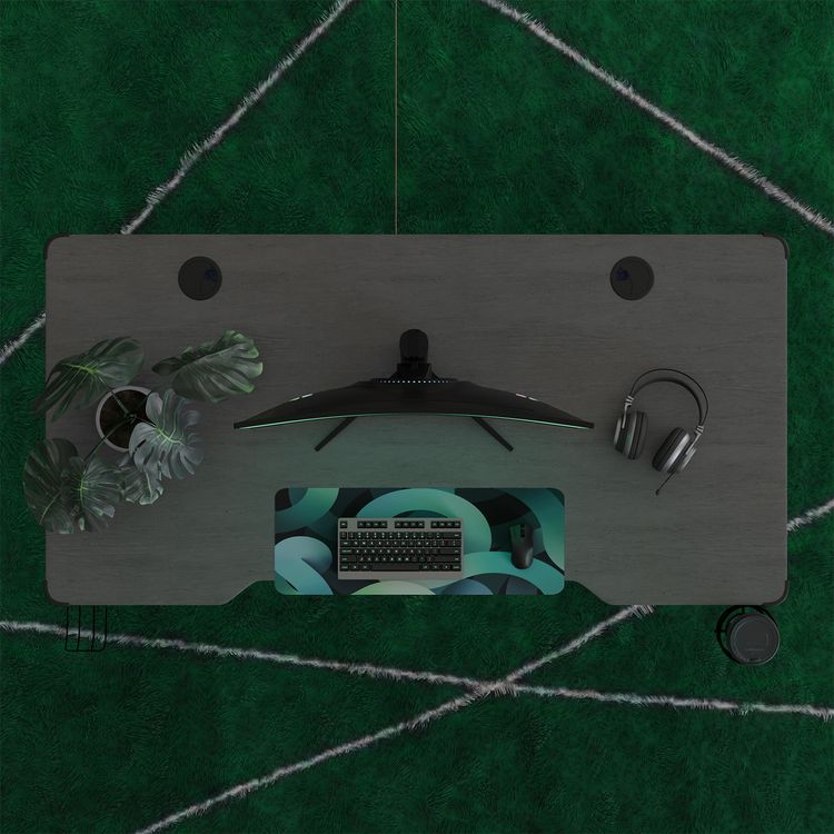 Green Lion ENGIMA 27'' Gaming Monitor with 1080P Full HD Resolution, 1800R Curved Screen, Ultra-Slim Bezel, 5ms Blur-Free Motion, Adjustable Height, Built-in Cable Hook, Wall-Mount Ready, AMD FreeSync, VA Panel Type - Black