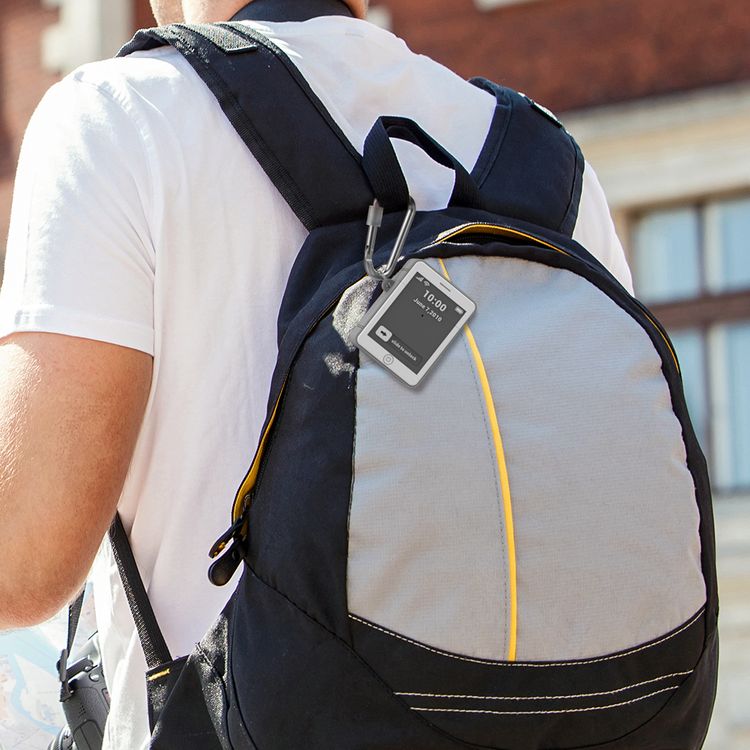 Ahastyle Mini Classic Retro iPhone 4 Design Silicone Case with Anti-Lost Carabiner Compatible for AirPods 1/2, Scratch Resistant, Shock Absorption, Drop Protection