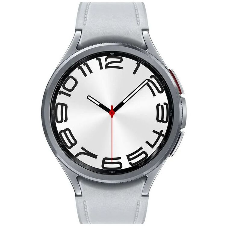 Samsung Galaxy Watch 6 Classic, 47mm Display, Fast Charge, NFC, Fall Detection &Emergency SOS Calling, Sleep Tracking, Personalized HR Zone - Silver