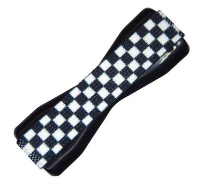 لوف هاندل قبضة تابلت والهاتف المحمول | حزام الهاتف المحمول اللاسلكي متوافق مع الشحن , حزام مطاطي مقاس 3.75 بوصة - أسود