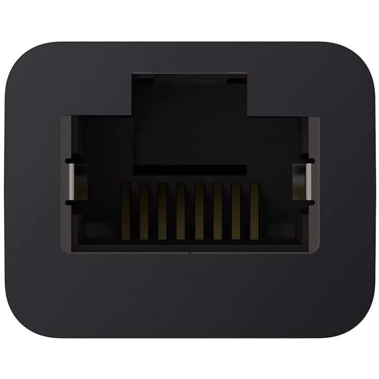 Belkin USB-C to Gigabit Ethernet Adapter, Fast & Fearless Connectivity, USB-C Male and RJ-45 Port Female Ports, Supports 10/100/1000BASE-T - Black