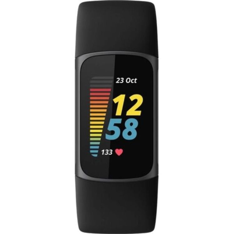 Fitbit Charge 5 Fitness & Health Tracker Wristband with Heart Rate Tracker (ECG App), Stress Management (EDA Scan App) & Built-in GPS, 20 Exercise Modes & SmartTrack, Up to 7-Days Battery Life