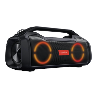 Porodo Soundtec Vibe Portable Bluetooth Speaker - Black