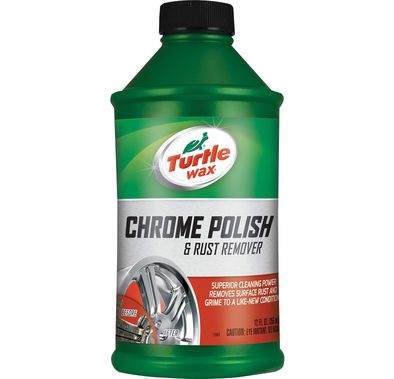 Turtle Wax Liquid Chrome Polish, 12 Ounces