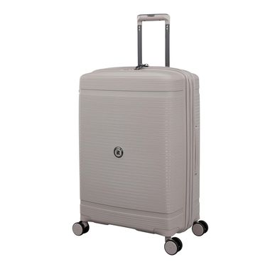it luggage Unanimous Luggage Medium, Unisex Polypropylene Material Hard Case Luggage, 8x360 degree Spinner Wheels, Expandable Trolley Bag, TSA Type lock, Lightweight Suitcase - Vintage Khaki