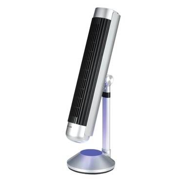 Green Lion Breeze Tower Fan with 9 Hour Timer, 5 Mode Lig...