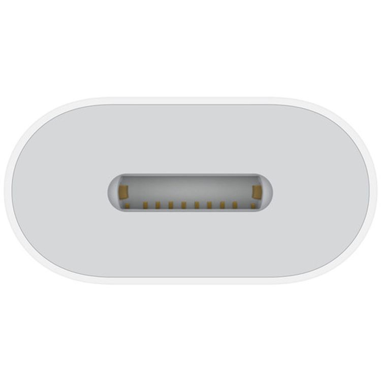 Apple USB-C to Lightning Adapter compatible with iPad 12.9-inch, 11-inch, iPad (10th generation), iPad Air (4th and 5th generation) ,iPad mini (6th generation),... - White