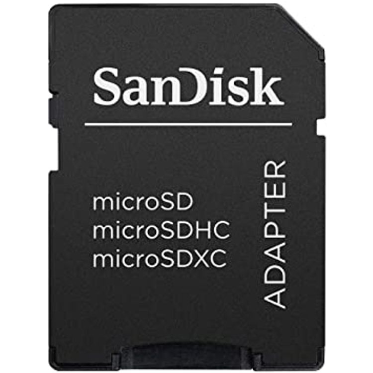 SanDisk 64Gb Ultra Microsdxc + Sd Adapter 100Mb/S Class 10 Uhs I Sdsqunr 064G Gn3Ma, SDSQUNR 064G GN3MA - White