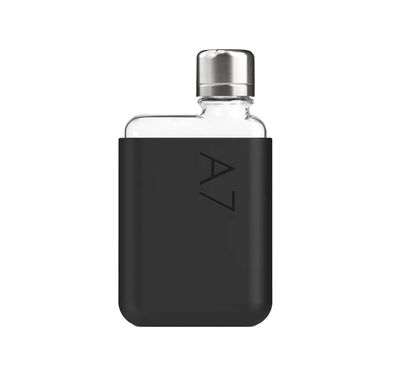 Memobottle A7 Silicone Sleeve with Thermal Insulation, Non-Toxic Material, Drop Protection, Matte Finish, Soft & Stylish - Black