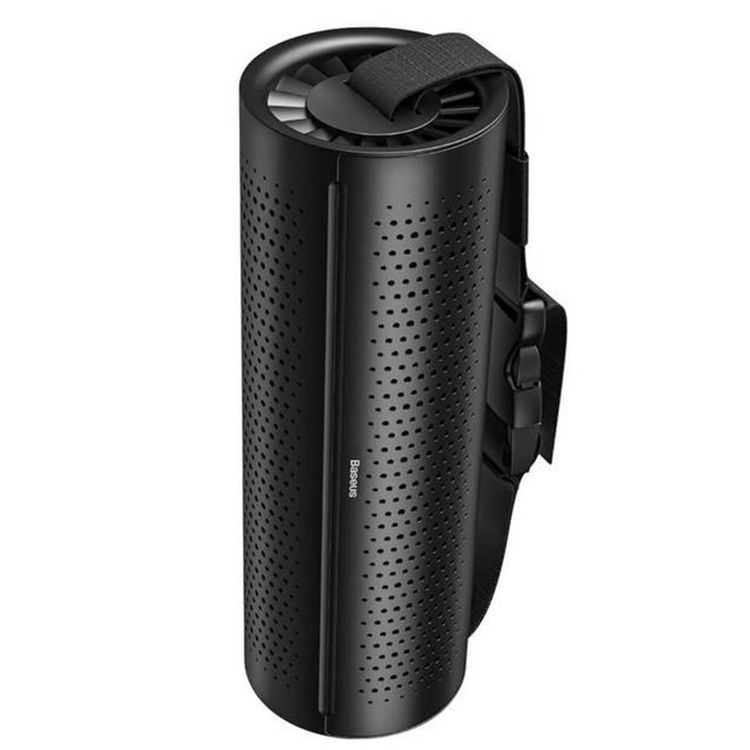 Baseus Original Ecological Car Charcoal Air Purifier with 94.2% Removal Rate, Easy Installation, Natural Activated Carbon - Black