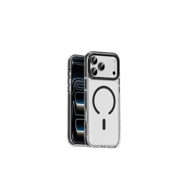 Green Lion Prestige MagSafe Case for iPhone 17 Pro, Anti-Scratch, Military-Grade Shockproof, Camera & Drop Protection, Comfortable Grip - Black