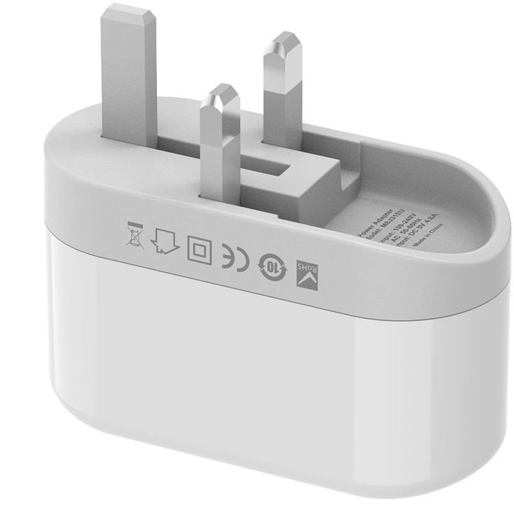 Budi M8J315U-WHT Home Charger + Cable De Maison 24W - White