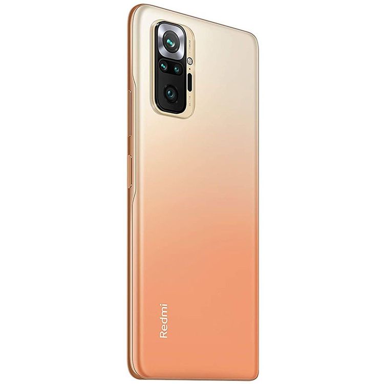 Xiaomi Redmi Note 10 Pro 4G LTE Smartphone Dual Sim 6.67" inch Display 8GB RAM / 128GB ROM Storage, IP53 Water Resistant, 16MP Front & 108MP Rear Camera, Qualcomm Snapdragon 732G Chipset, 4K Video, 5020 mAh Battery Android Mobile Phone - Gradient Bronze