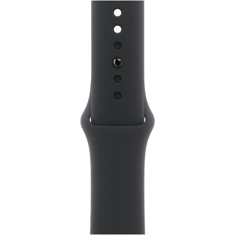 Apple Watch Series 10 GPS + Cellular 42mm Jet Black Aluminum Case with Black Sport Band,  Up to 18 Hours Battery Life, Bluetooth 5.3, Always‑On Retina LTPO3 Display - Jet Black