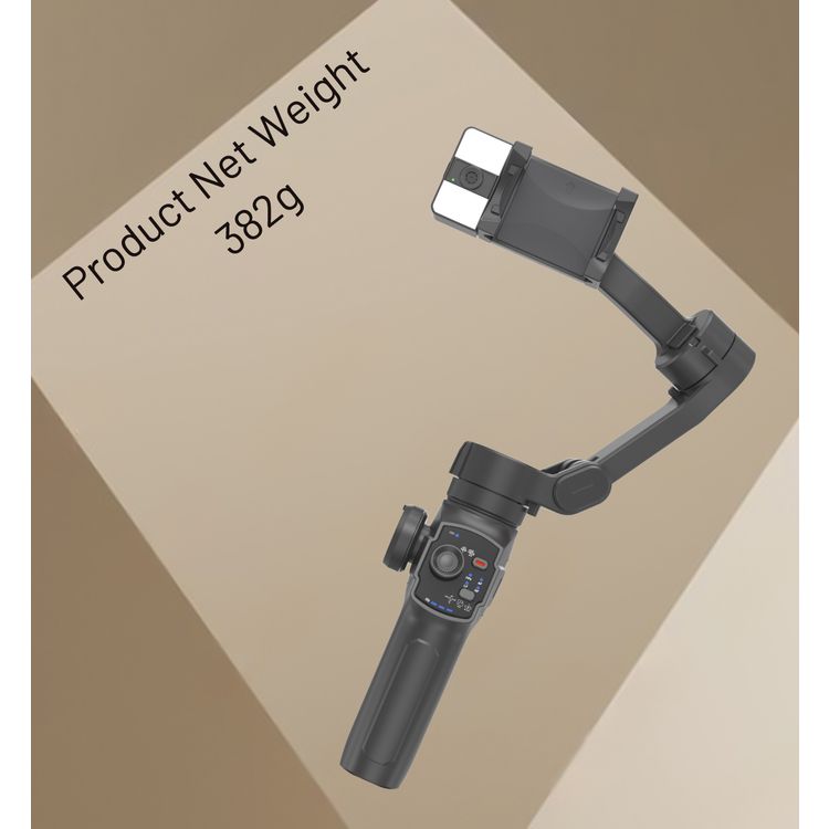 بورودو AI المقتفي Gimbal P9 - أسود